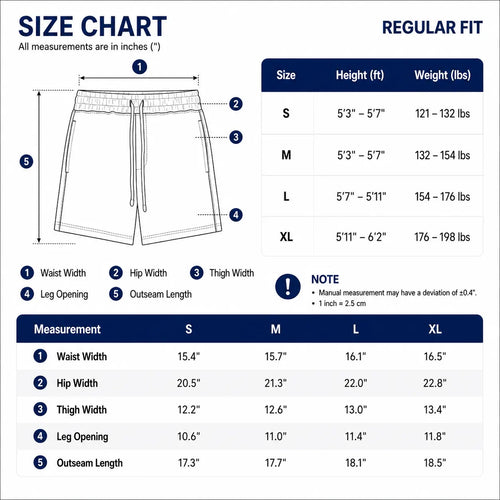 Solid Grains Cotton Drawstring Shorts – Regular Fit  Description
