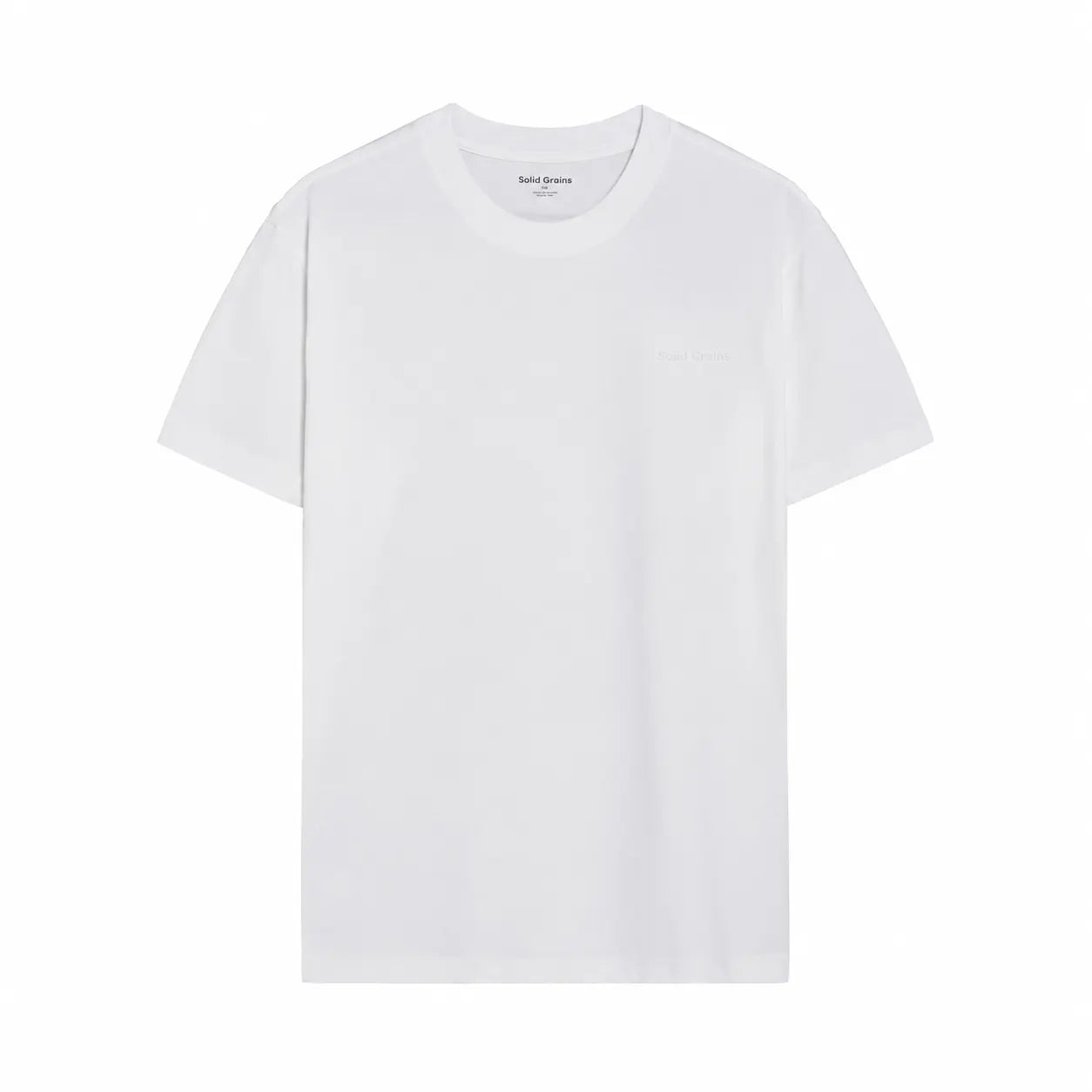 Solid Grains Tonal Logo Cotton T-Shirt – Regular Fit