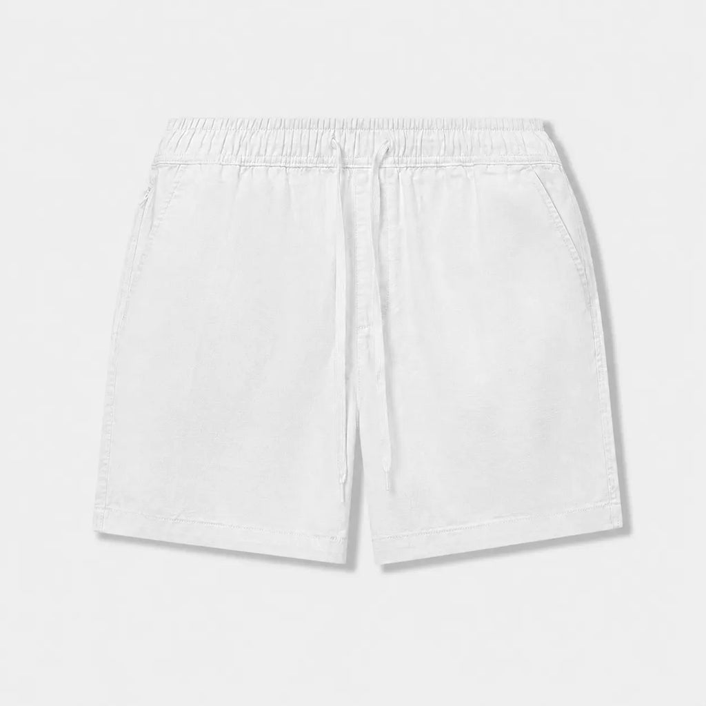 Solid Grains Cotton Drawstring Shorts – Regular Fit  Description