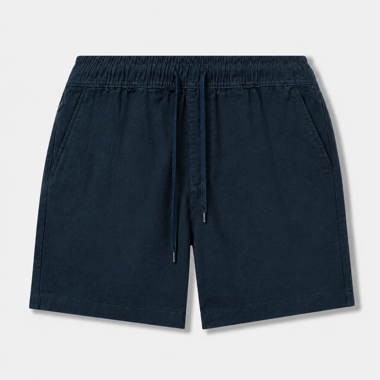 Solid Grains Cotton Drawstring Shorts – Regular Fit  Description