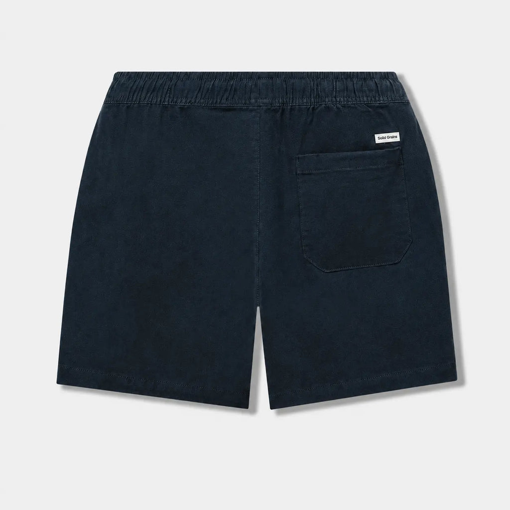 Solid Grains Cotton Drawstring Shorts – Regular Fit  Description