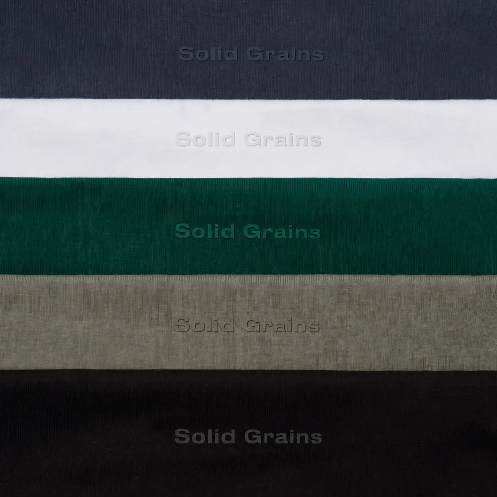 Solid Grains Tonal Logo Cotton T-Shirt – Regular Fit