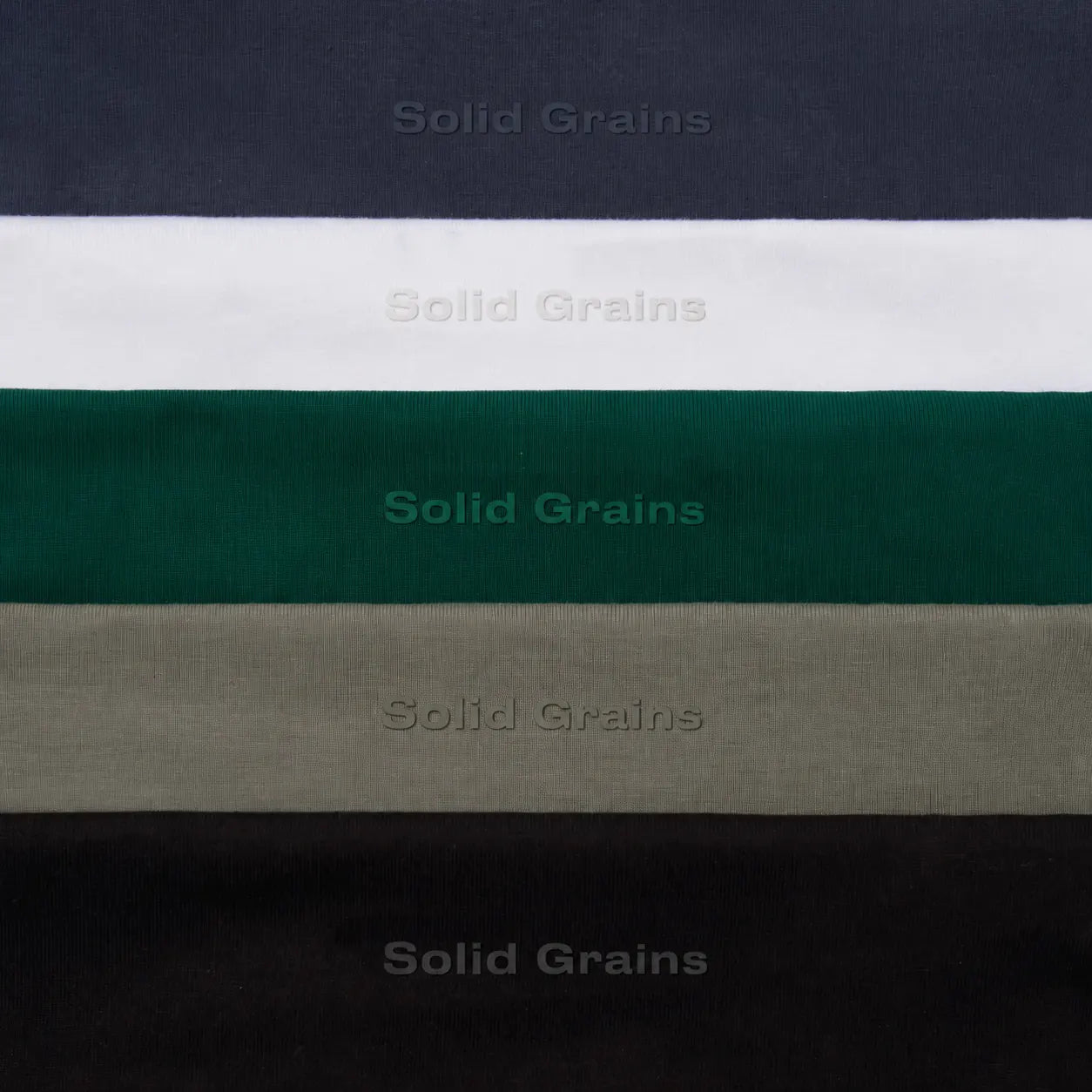 Solid Grains Tonal Logo Cotton T-Shirt – Regular Fit