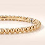 Beaded Bangle Bracelet - view 4