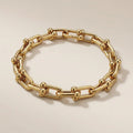 Beaded Link Chain Bracelet