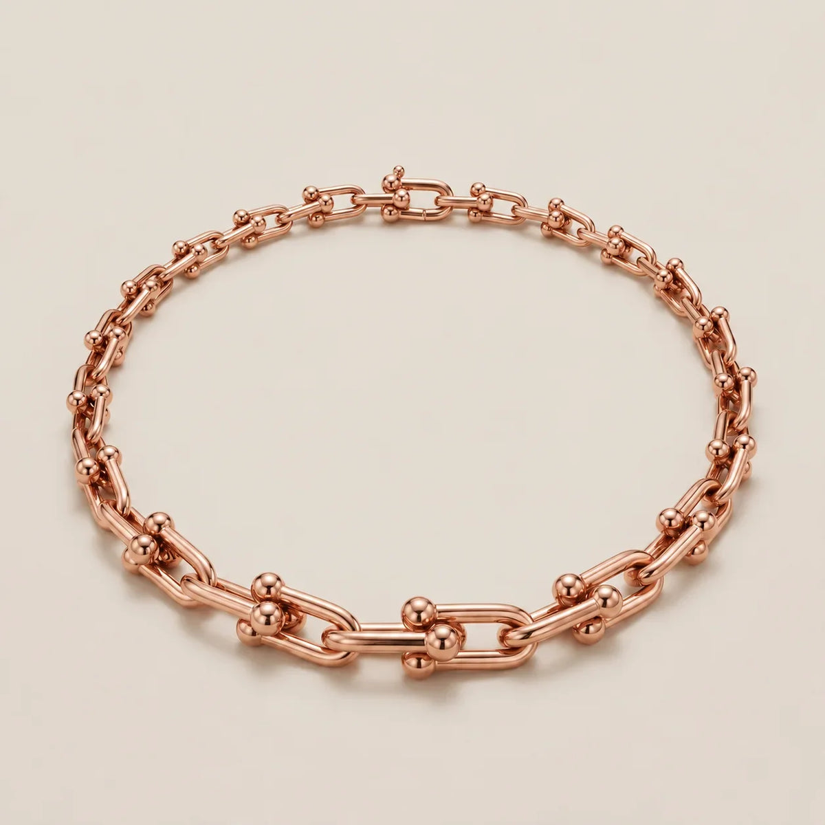 Beaded Link Chain Necklace - view 6