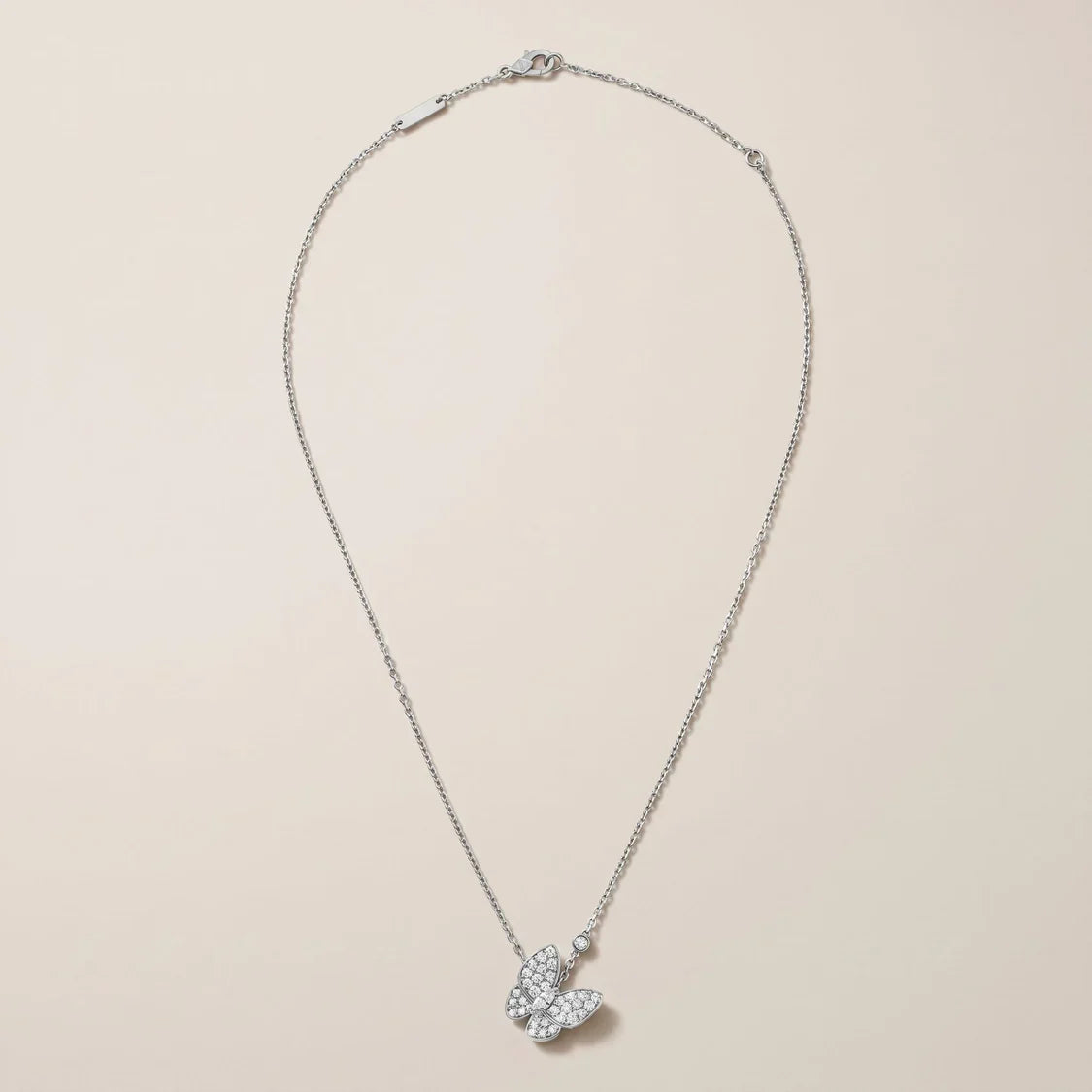Butterfly CZ Necklace