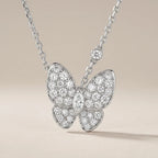Butterfly CZ Necklace - view 6