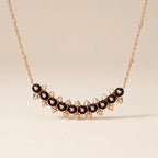 Color Bead Spike Necklace - view 6