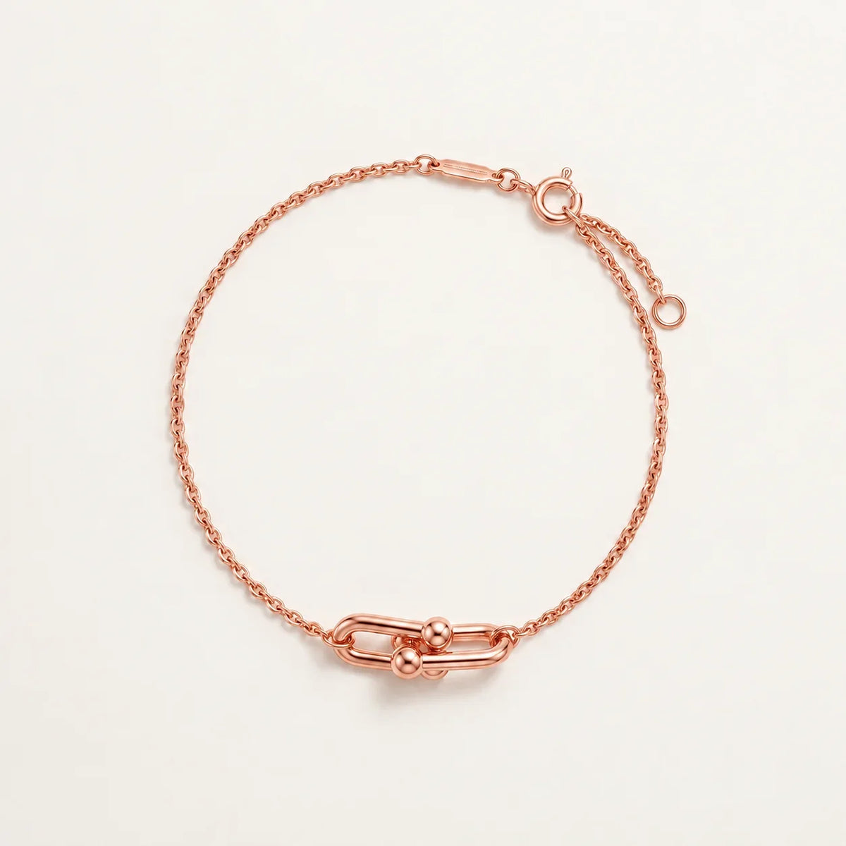 Double Link Beaded Chain Bracelet - view 5