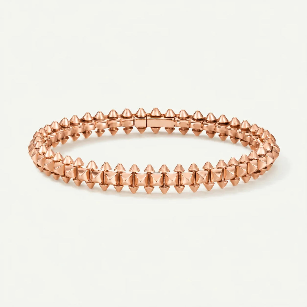Double Spike Stud Bracelet - view 6