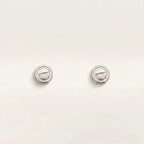 Sculpted Disc Stud Earrings - view 6
