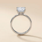 Solitaire CZ Engagement Ring - view 4
